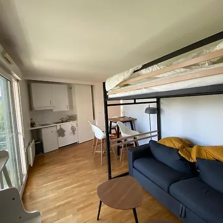 Beau Studio Spacieux Et Calme Dans Residence De Standing Boulogne-Billancourt Exterior photo